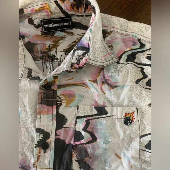 The hundreds, Short sleeve button up shirt high end - Picture 2 of 4